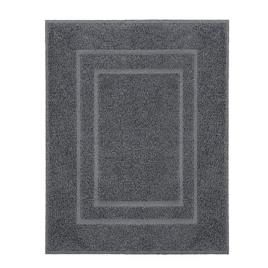 Kleine Wolke 430243 Bath Mat 'Plaza' 60x80cm Dark Grey