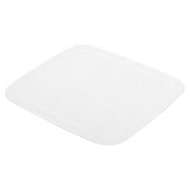 Kleine Wolke 430236 Non-slip Bath Mat 'Samoa' 55x55cm White