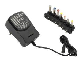 Transformador Regulável 3 / 4.5 / 6 / 7.5 / 9 / 12V 1.2A 15W