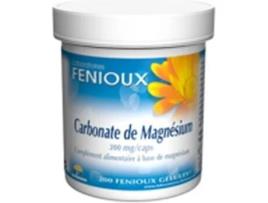 Suplemento Alimentar FENIOUX Carbonato De Magnésio (200 cápsulas)