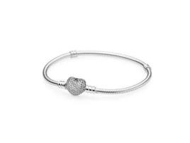 Pulseira PANDORA  PUL AG FECH CORAC ZIRC P 12,7g