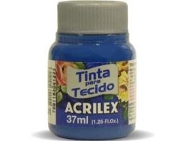 Tinta Acrilex Fosca para Tecido Azul Turquesa (04140/501 37ml)