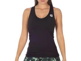 T-shirt para Mulher A40GRADOS SPORT & STYLE Cielo Preto para Ténis ou Padel (XL)