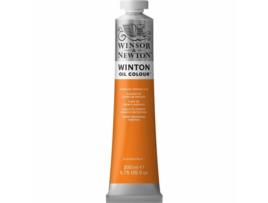 Tubo Winsor & Newton Tinta de Óleo Laranja 200 Ml Refurbished B