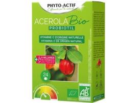 Suplemento Alimentar PHYTO ACTIF Acerola Bio Probiotil (24 comprimidos de 2.55mg)