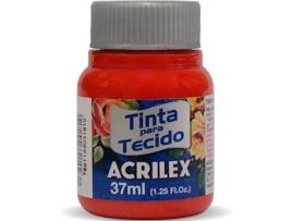 Tinta Acrilex Fosca para Tecido Vermelho Tomate (04140/583 37ml)