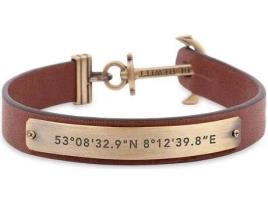 Pulseira PAUL HEWITT Castanho (Pele - 19.5 cm)