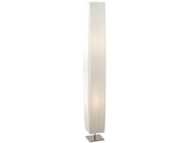 Globo Candeeiro de Pé Bailey 14X14X119 Cm Branco Cromado 24662