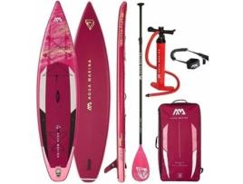 Prancha de Stand Up Paddle AQUA MARINA Coral Touring Rosa (350x79x15 cm)