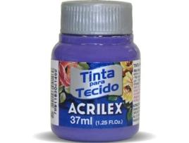 Tinta Acrilex Fosca para Tecido Violeta Cobalto (04140/540 37ml)