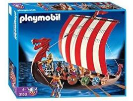 PLAYMOBIL: Barco viking (Idade Minima: 3 anos - 30 peças)