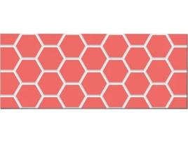 Painel Decorativo HOME & LIVING Ladrilho Rosa (60 x 300 cm)