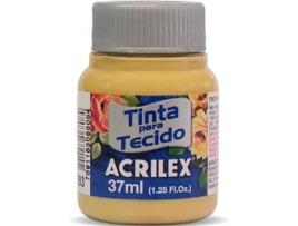 Tinta Acrilex Fosca para Tecido Mostarda (04140/593 37ml)