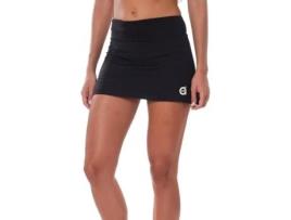 Saia para Mulher A40GRADOS SPORT & STYLE Fussion Preto para Ténis ou Padel (XL)