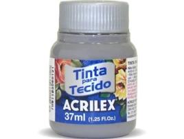 Tinta Acrilex Fosca para Tecido Cinzento (04140/933 37ml)