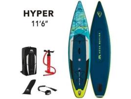 Prancha de Stand Up Paddle AQUA MARINA Hyper Azul (350x79x15 cm)