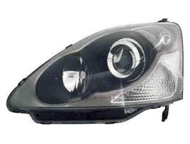 Farol Esquerdo Eletrico Honda Civic Hatchback 3/5P 03>06