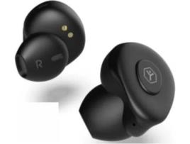 Auriculares Bluetooth True Wireless RYGHT (In Ear - Microfone - Preto)