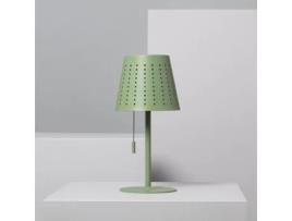 Candeeiro de Mesa ILUZZIA (Cinzento - Metal - 30x14 cm)