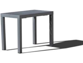 Mesa de Jardim CONCEPT U Olhao 2-12 Lugares (Cinzento - Alumínio - 316x100x75 cm)