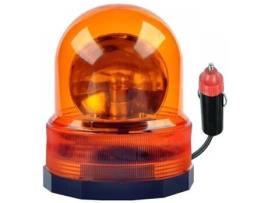 Luz de Emergência Magnética 12V Laranja