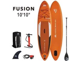 Prancha de Stand Up Paddle AQUA MARINA Fusion Laranja (330x81x15 cm)