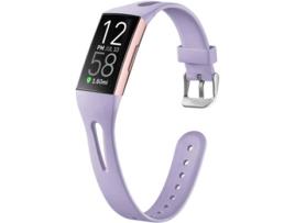 Bracelete DIBILI BKB017 (Fitbit Charge 4 - Roxo)