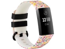 Bracelete DIBILI BKB007 (Fitbit Charge 4  Charge 3  Charge 3 SE - Cinzento)