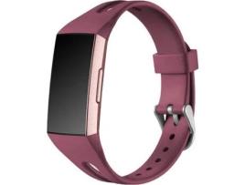 Bracelete DIBILI BKB014 (Fitbit Charge 4 - Vermelho)