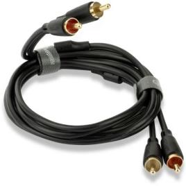 Cabo de Áudio Estéreo QED Connect RCA para RCA 1M QE8104