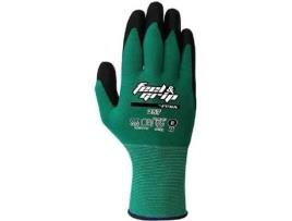 Luvas Feel&Grip Nylon Verde - H257/10 - Juba