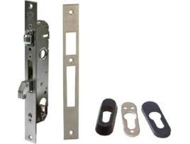 Fechadura de Embutir para Alumínio AMIG Ref 728x25 Inox