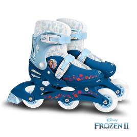 Patins em Linha Frozen II Tam 27-30