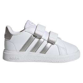 Adidas Sapatos Infantis Grand Court 2.0 Cf EU 23 White 4