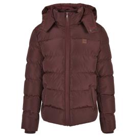 Urban Classics Jaqueta Puffer-grandes Tailles Urban Classics Hooded 3XL bordeaux