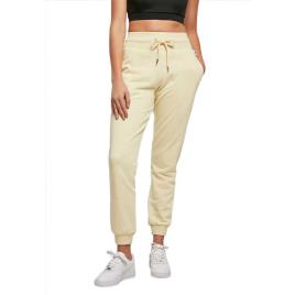Urban Classics Calças Cintura Alta Organic XS Soft Yellow
