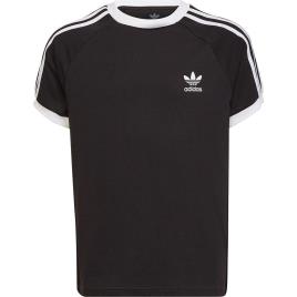 Adidas Originals Camiseta De Manga Curta Adicolor 3 Stripes 11-12 Years Black 1