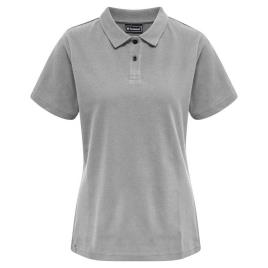 Hummel Polo Manga Corta Red Stretch XL Grey Melange