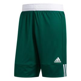 Adidas Pantalones Cortos 3g Speed Reversible M Dark Green / White