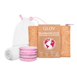 Glov Kit #lesswastemoreglov: Algodão Reutilizáveis + Toalha Reutilizável + Bolsa