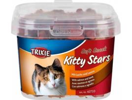 Soft Snacks Kitty Stars com Salmao Cordeiro 140 Gr