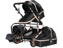Carrinho de Bebé Trio MYTOYZ 3 in 1 Stroller Preto (30 kg - 105x81x62 cm)