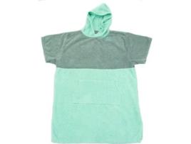 Poncho Surf WETKUBE CLEANER Menta, Cinzento e Menta (M/L)