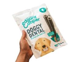 Biscoitos para Cão Edgard & Cooper Doggy Dental Menta e Morango Big Sticks 25Kg