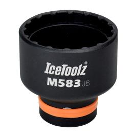 Icetoolz Ferramenta De Montagem Da Coroa E-bike Shimano E6000 One Size Silver