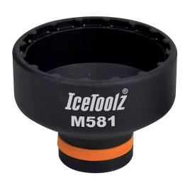 Icetoolz Ferramenta De Montagem Da Coroa E-bike Shimano E8000 One Size Silver