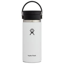 Hydro Flask Boca Larga Com Termo Flex Sip Lid 473ml One Size White