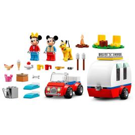 Lego Jogo De Construção Excursão De Campo Do Mickey Mouse E Minnie Mouse One Size Multicolor
