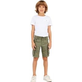 Name It Calções Cargo Ryan Twibamgo 7 Years Deep Lichen Green