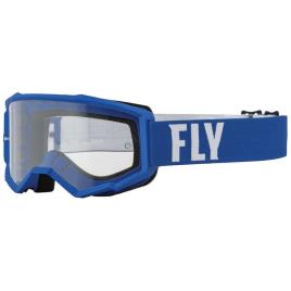 Fly Óculos Mx Focus Clear Blue / White